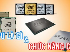 CPU là gì, Cấu tạo và nhiệm vụ của CPU